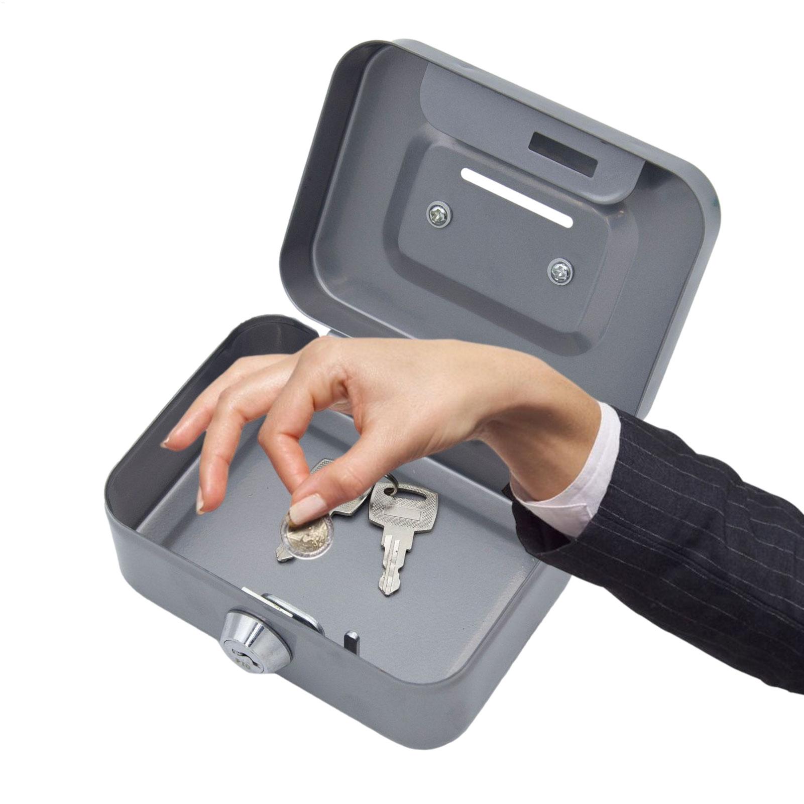 Mini Metal Safe Lock Box Porta - مراجعة Home Office Passport وسعره