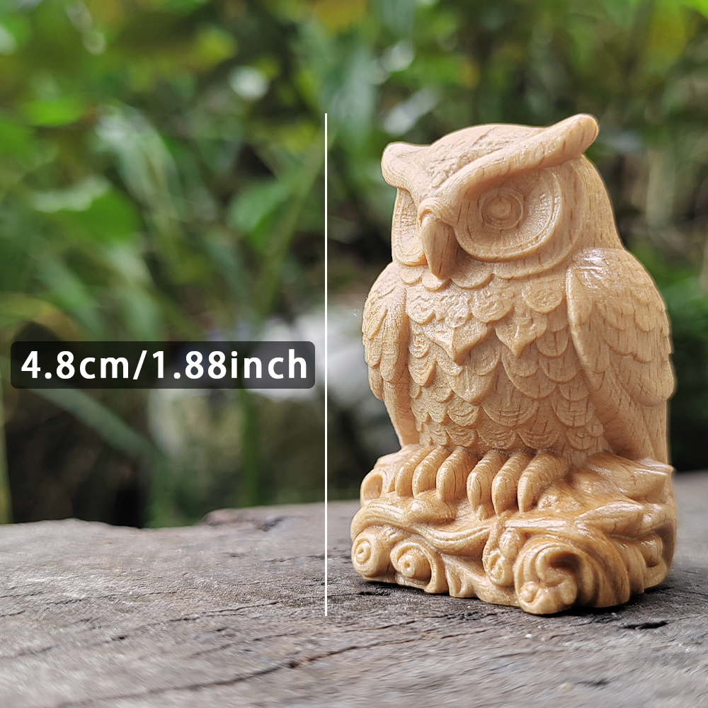 1.8 Inch Owl Figurine on a Woo - مراجعة Home Office Login وسعره