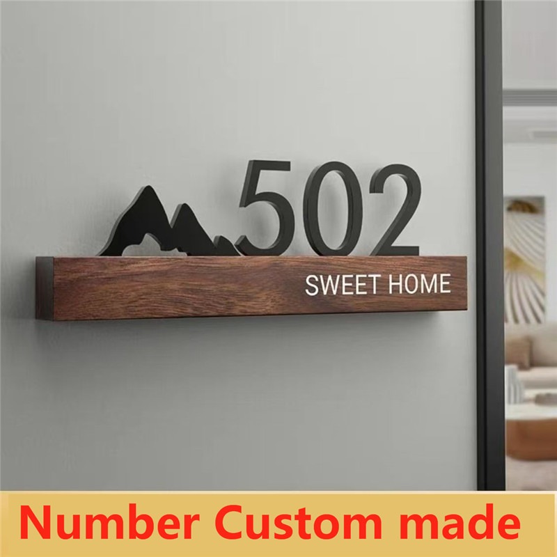 Acrylic Door Plate Shop Sign C - مراجعة Address Home Office وسعره