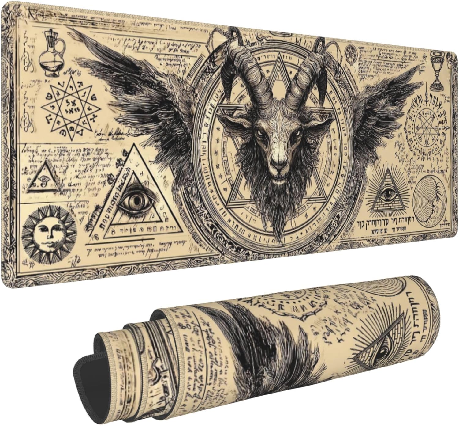 Skull-Themed Extended Gaming M - مراجعة Mousepad Xl Extended وسعره