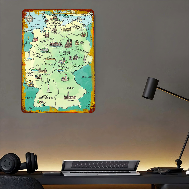 Aquarell Deutschland Karte Per - مراجعة Home Office Deutschland وسعره