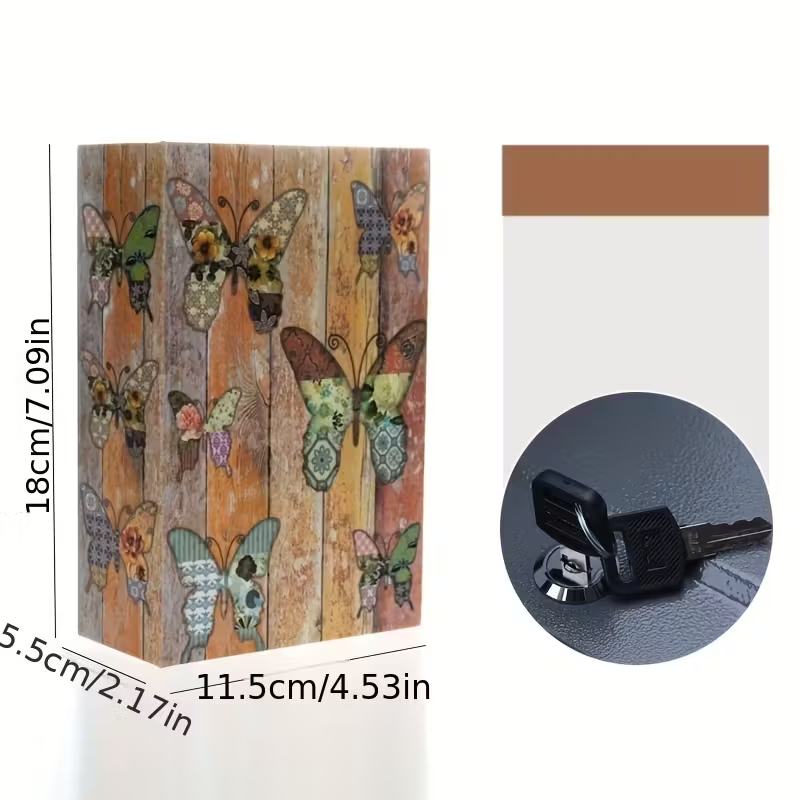 1 Piece, Book Safe with Key Lo - مراجعة Home Office Passport وسعره