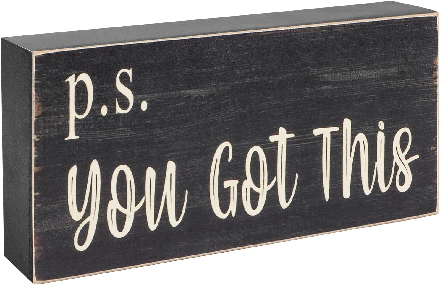 Motivational Desk Decor Black  - مراجعة Home Office Image وسعره