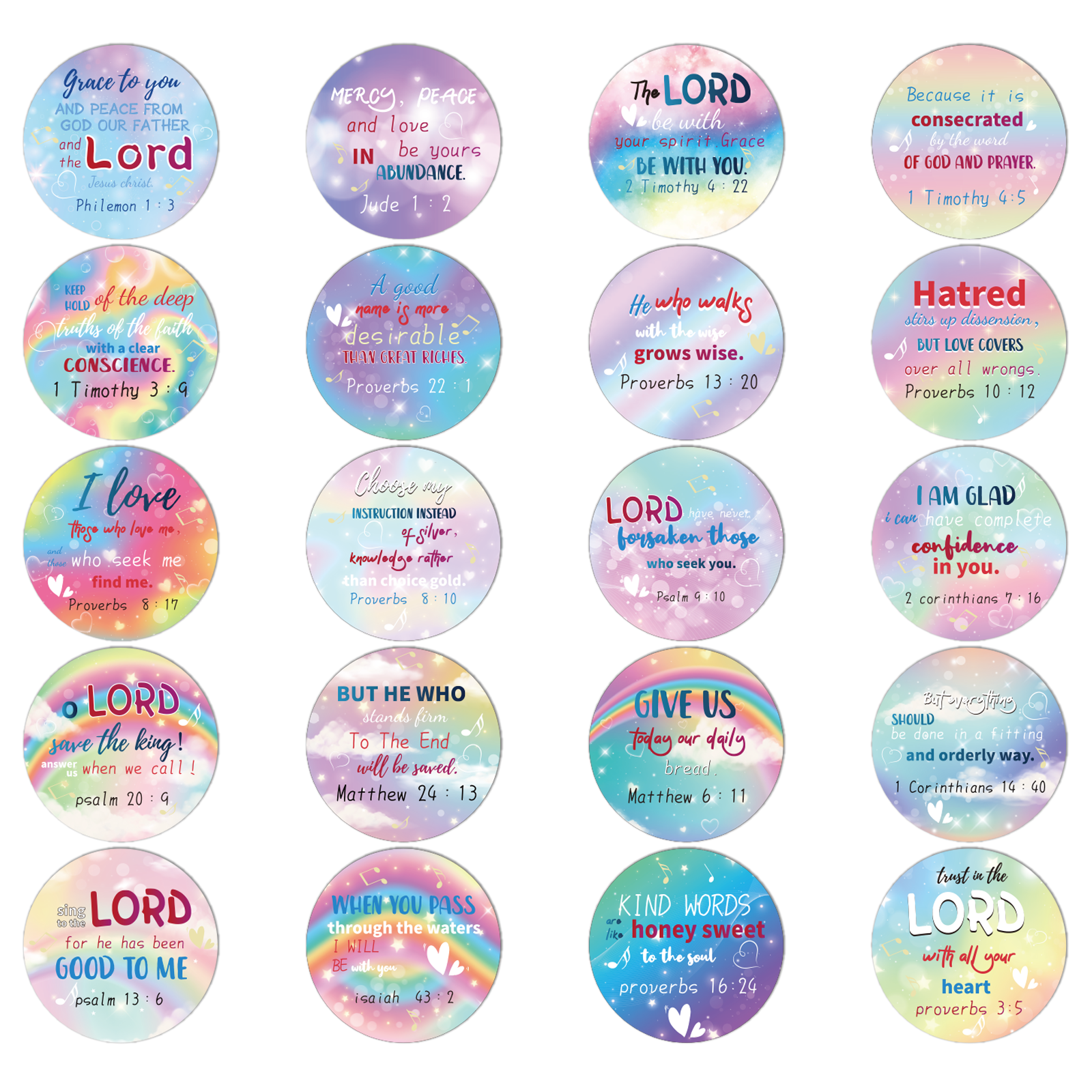 200 Pcs Christian Religious St - مراجعة Home Office Quotes وسعره