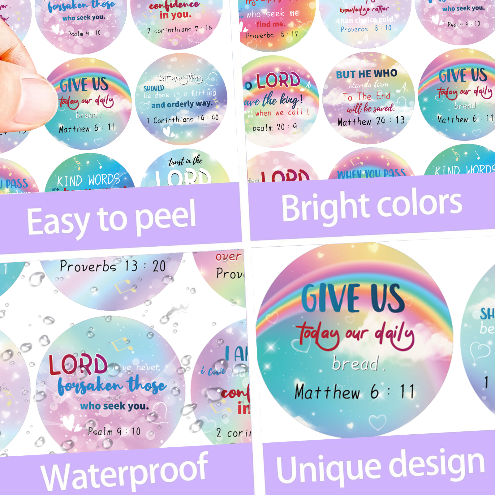 200 Pcs Christian Religious St - مراجعة Home Office Quotes وسعره