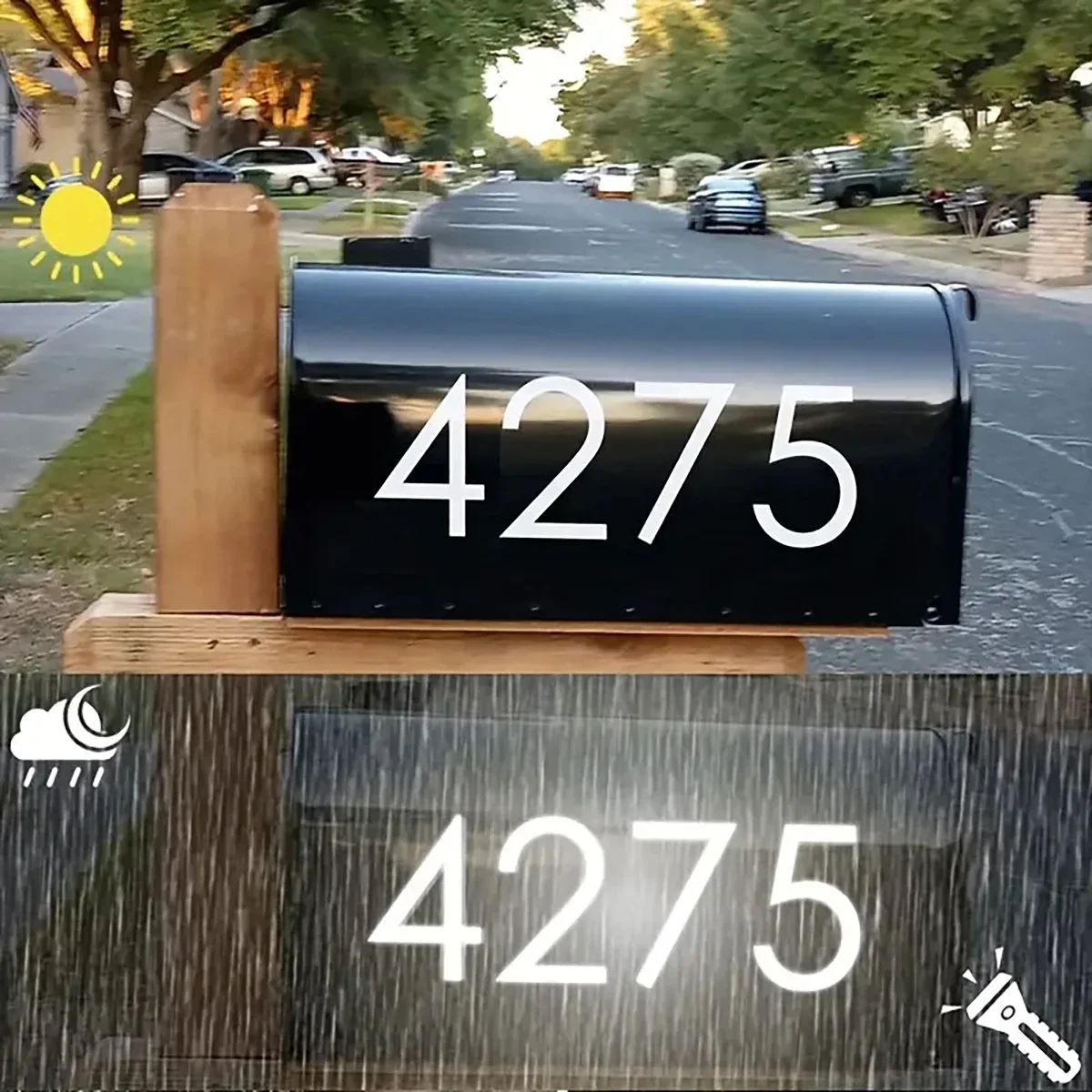 Reflective Digital stickers ma - مراجعة Address Home Office وسعره