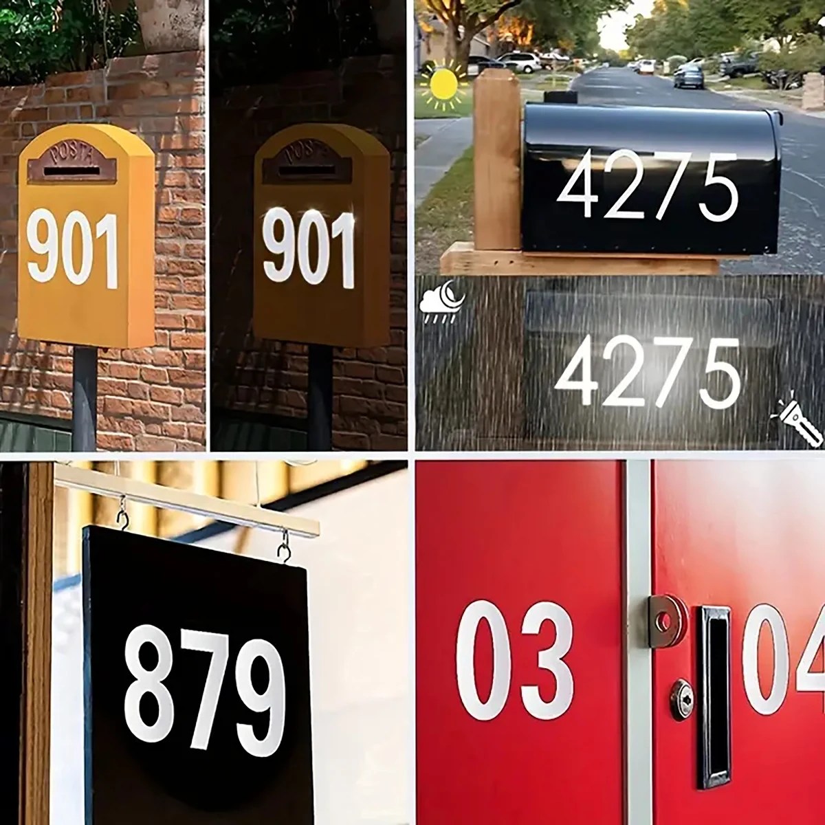 Reflective Digital stickers ma - مراجعة Address Home Office وسعره