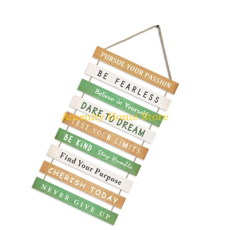 F26C Inspirational Wood Sign W - مراجعة Home Office Quotes وسعره