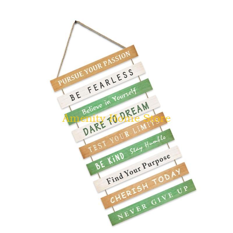F26C Inspirational Wood Sign W - مراجعة Home Office Quotes وسعره