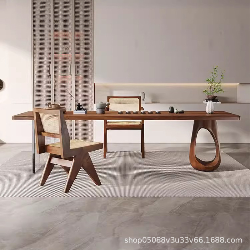 Wabi-sabi style solid wood tea - مراجعة Home Office Login وسعره