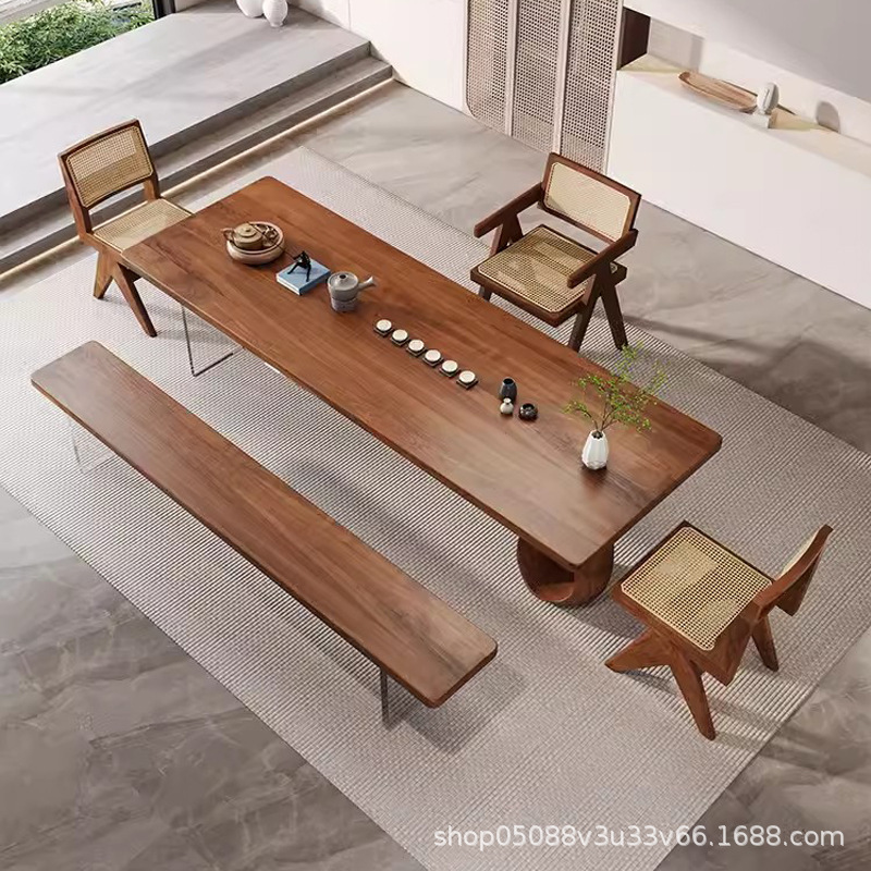 Wabi-sabi style solid wood tea - مراجعة Home Office Login وسعره