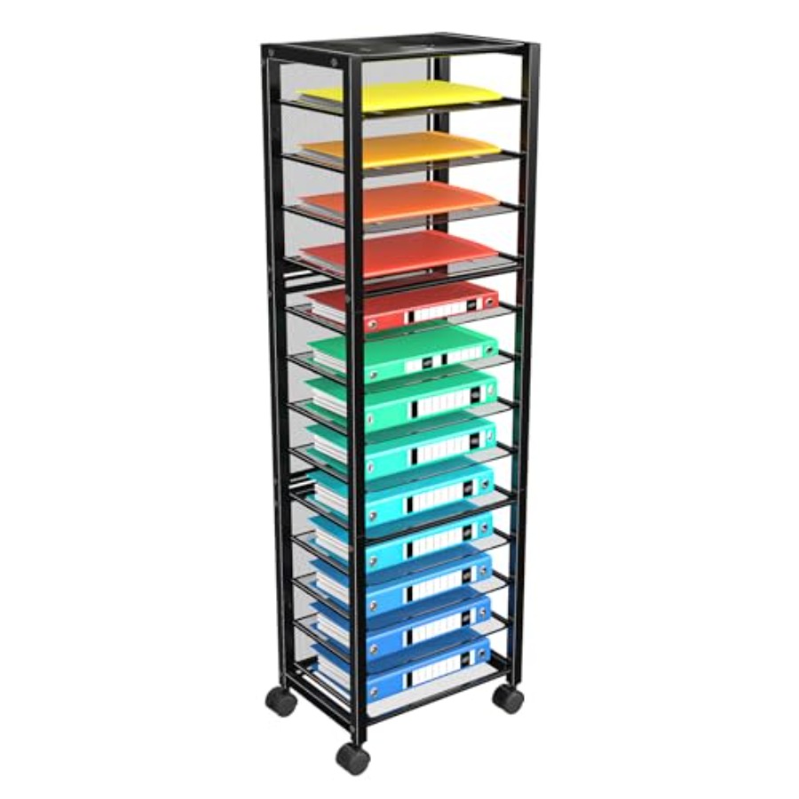 Rolling File Cart, Desk File O - مراجعة Rolling File Cart وسعره