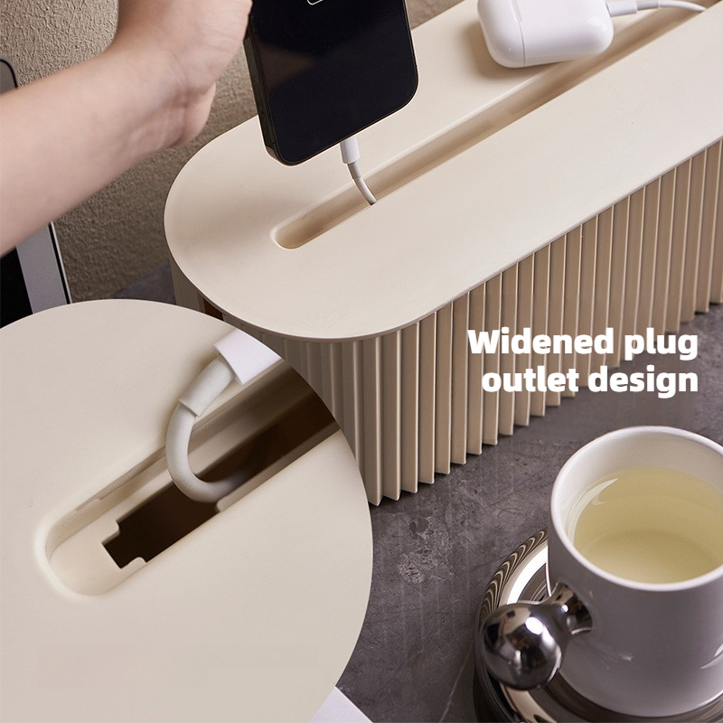 Cable Organizer Box - Hide Wir - مراجعة Cable Management Box وسعره