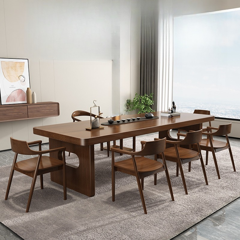 Solid wood large board tea tab - مراجعة Home Office Login وسعره
