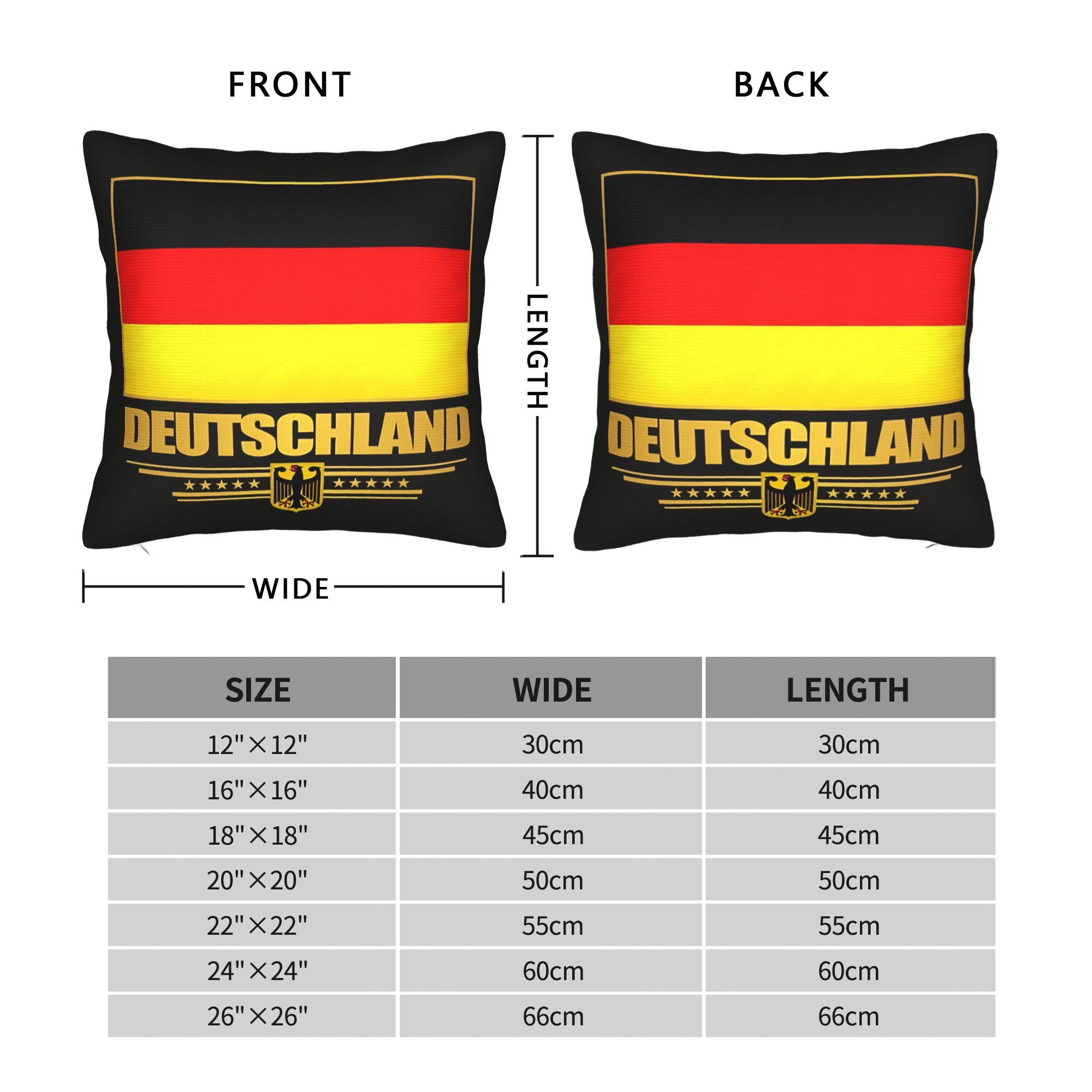 Germany Deutschland Flag Pillo - مراجعة Home Office Deutschland وسعره