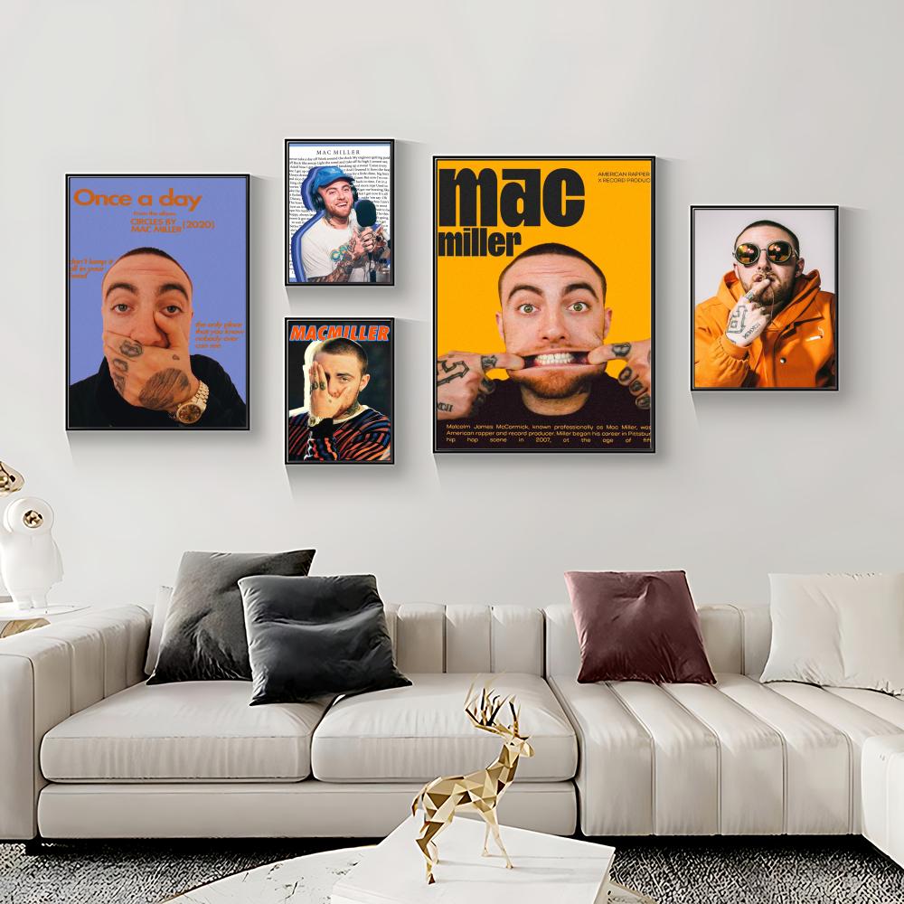 Rapper M-Mac Miller Poster HD  - مراجعة Home Office For Mac وسعره