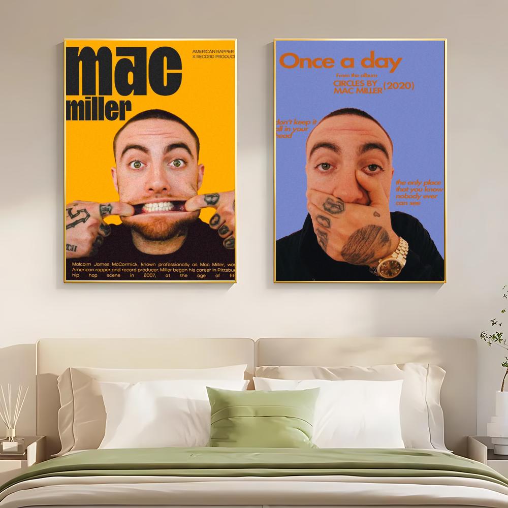 Rapper M-Mac Miller Poster HD  - مراجعة Home Office For Mac وسعره