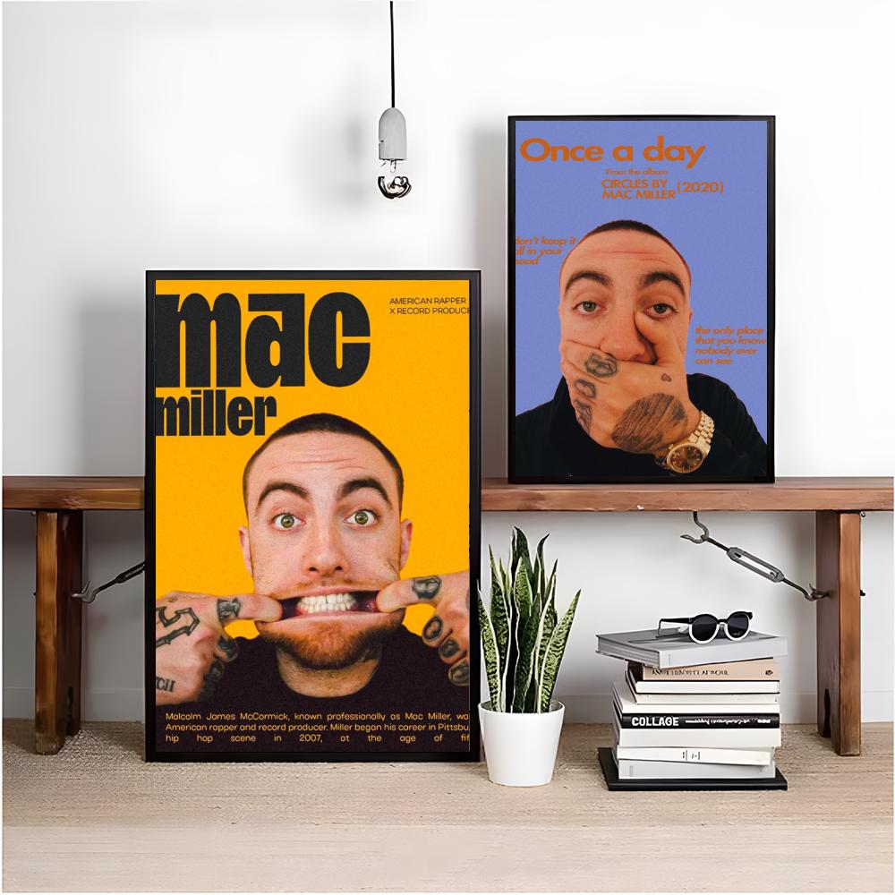 Rapper M-Mac Miller Poster HD  - مراجعة Home Office For Mac وسعره